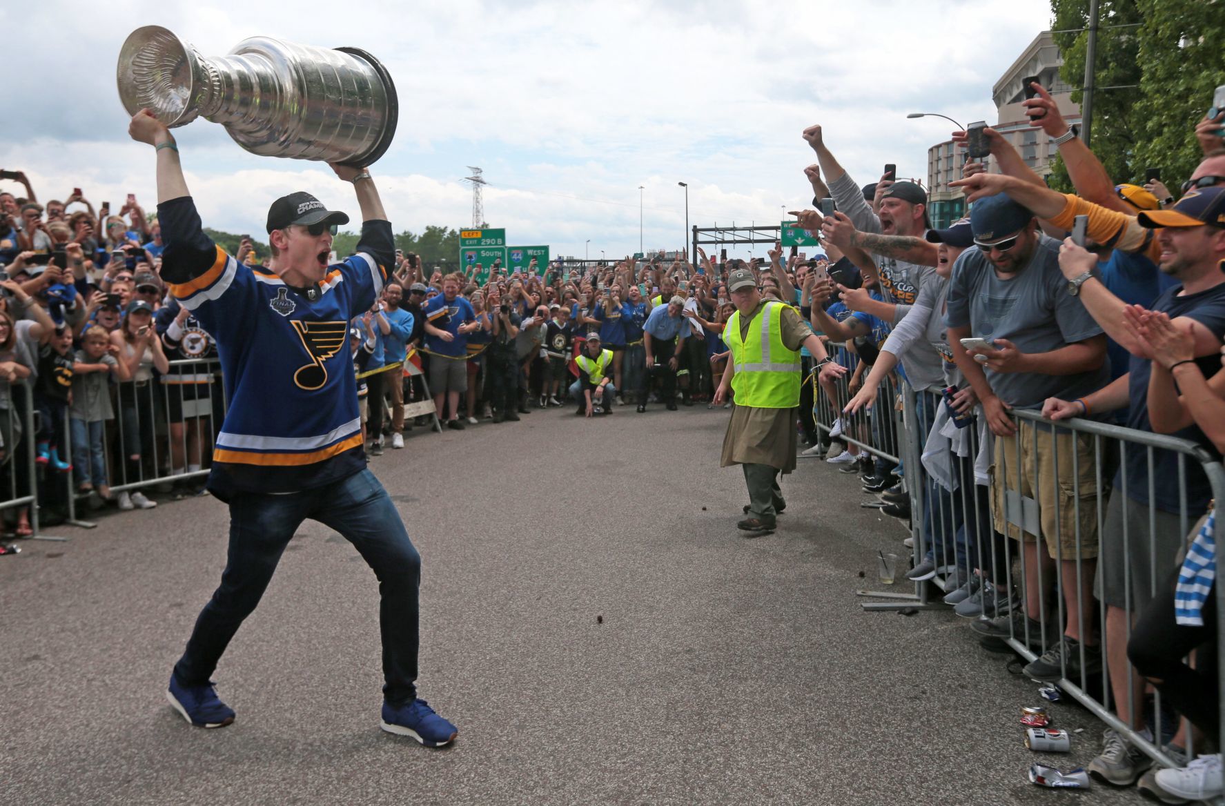 Scenes from Blues Stanley Victory Parade